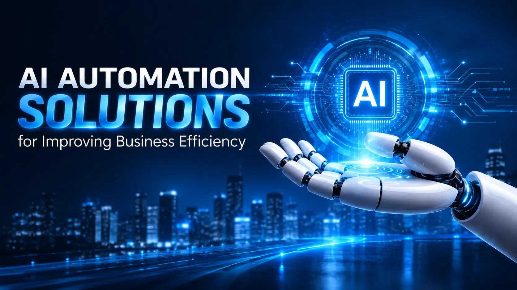 AI Automation Solutions for Improving Business Efficiency